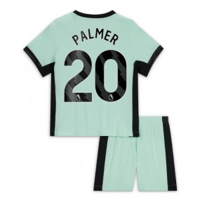 Chelsea Cole Palmer #20 Tredjeställ Barn 2023-24 Kortärmad (+ Korta byxor)